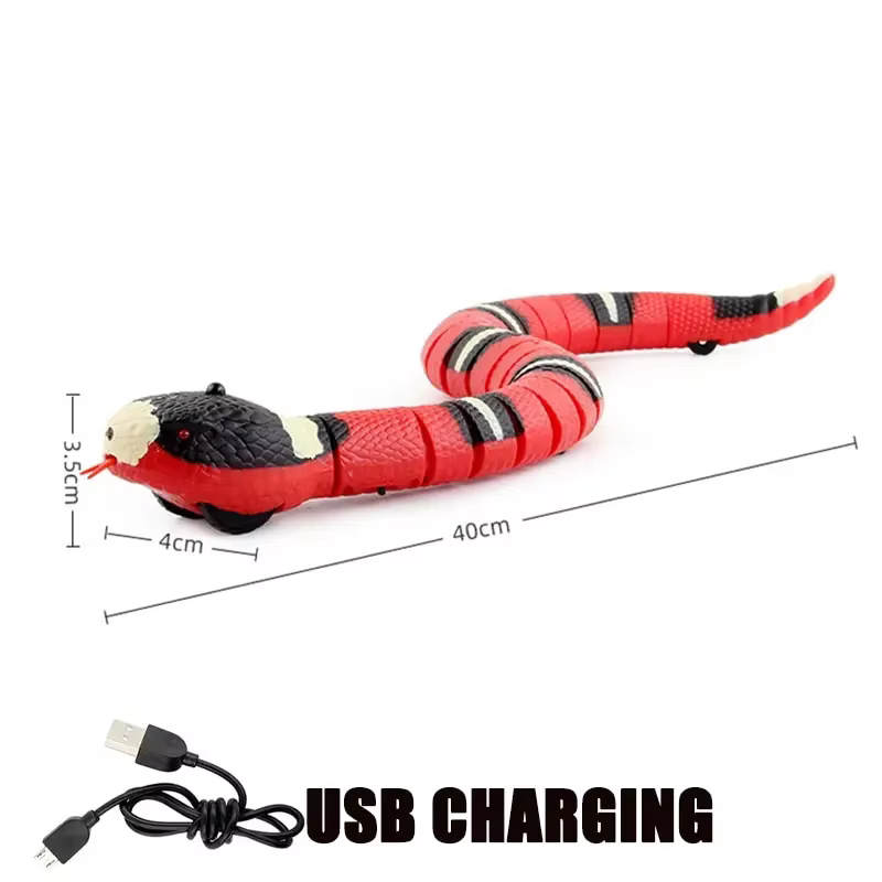 Interactive Smart Snake Cat Toy